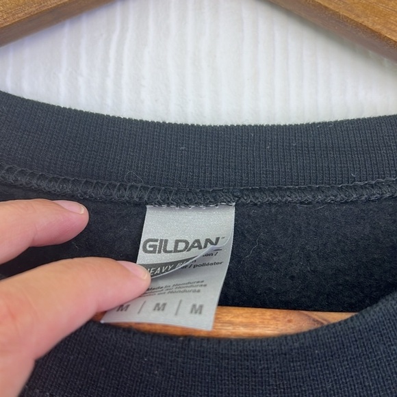 Gildan - TLC Band Group Graphic Black Long Sleeve Sweatshirt Size Medium - Picture 8 of 9